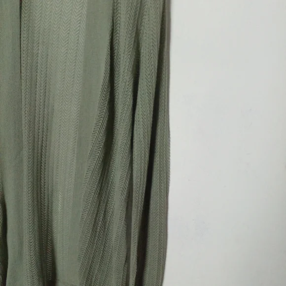 Chico's Women's Long Sleeve Mesh Cardigan Sweater Size 2 - Picture 7 of 7